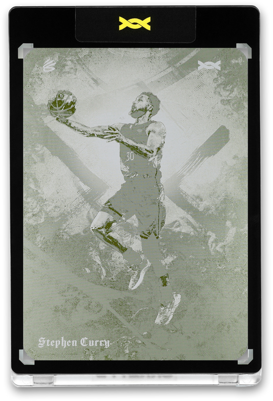 STEPHEN CURRY - ICDAT - I CAN DO ALL THINGS - MANTRA - YELLOW PRINTING PLATE - LE/1 - ORRETT'S