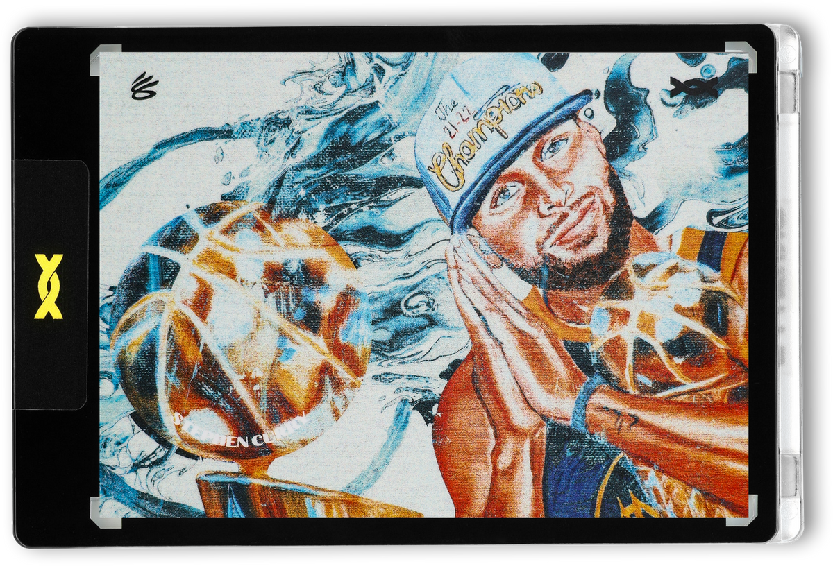 STEPHEN CURRY - GREATEST OF ALL TIME - LEGACY - HALO WHITE - LE/10 - ORRETT’S