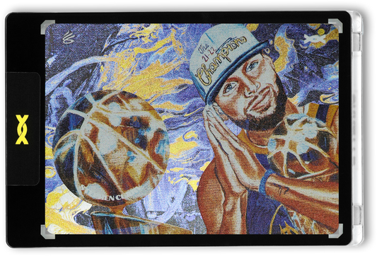 STEPHEN CURRY - GREATEST OF ALL TIME - LEGACY - STEEL - LE/5 - ORRETT’S