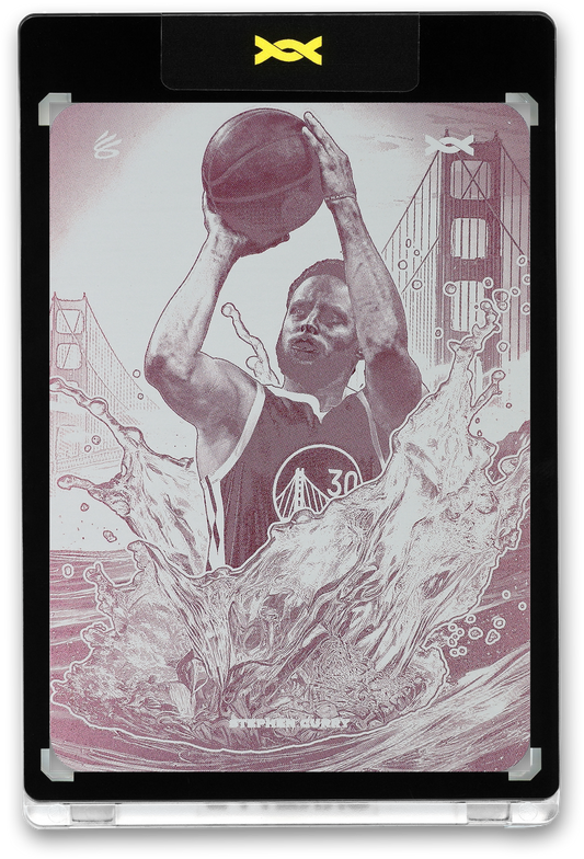STEPHEN CURRY - ICDAT - SPLASH - DNA - MAGENTA PRINTING PLATE - LE/1 - ORRETT’S
