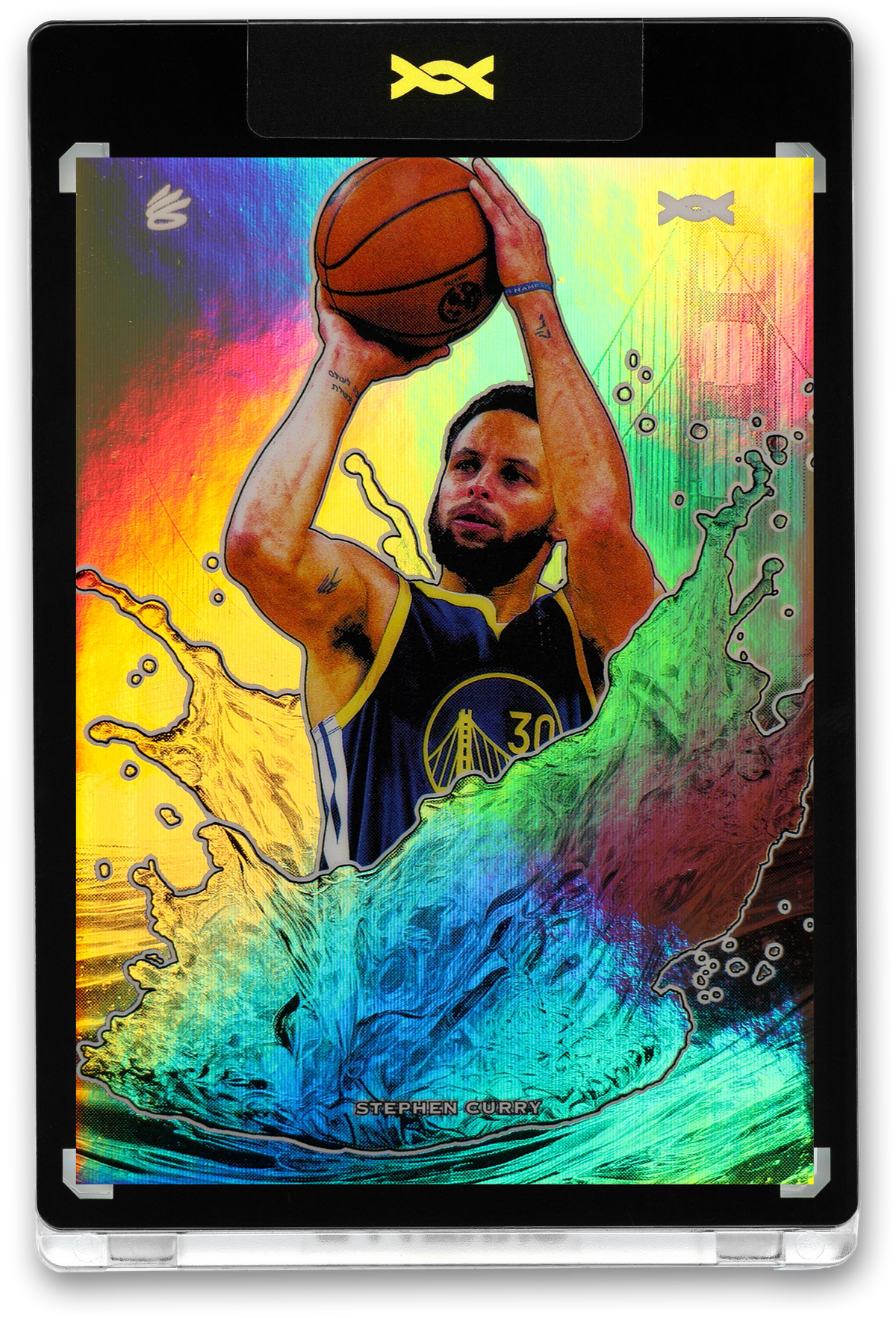 STEPHEN CURRY - ICDAT - SPLASH - DNA - PLATINUM HOLO - LE/1 - ORRETT’S