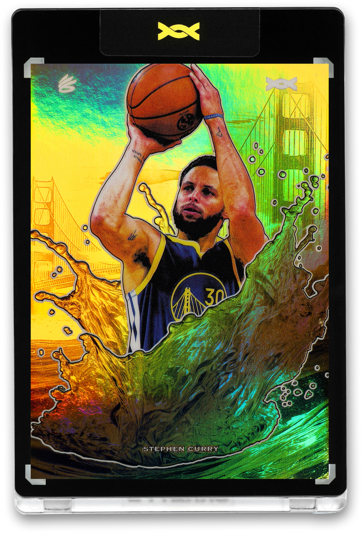 STEPHEN CURRY - ICDAT - SPLASH - DNA - 24K HOLO - LE/1 - ORRETT’S