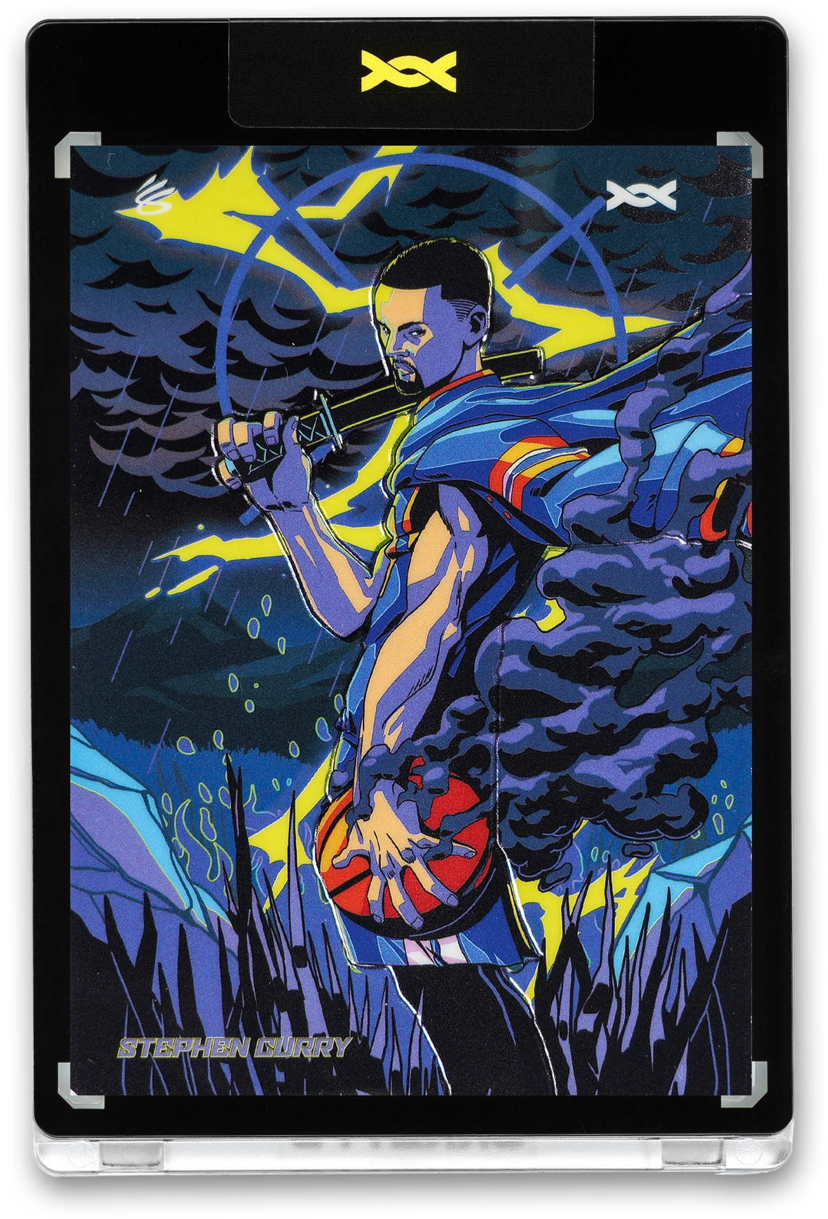 STEPHEN CURRY - BABY FACED ASSASSIN - ROOTS - AZURE CHROME - LE/30 - ORRETT’S