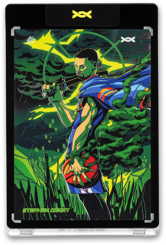 STEPHEN CURRY - BABY FACED ASSASSIN - ROOTS - VERDO GREEN - LE/30 - ORRETT’S