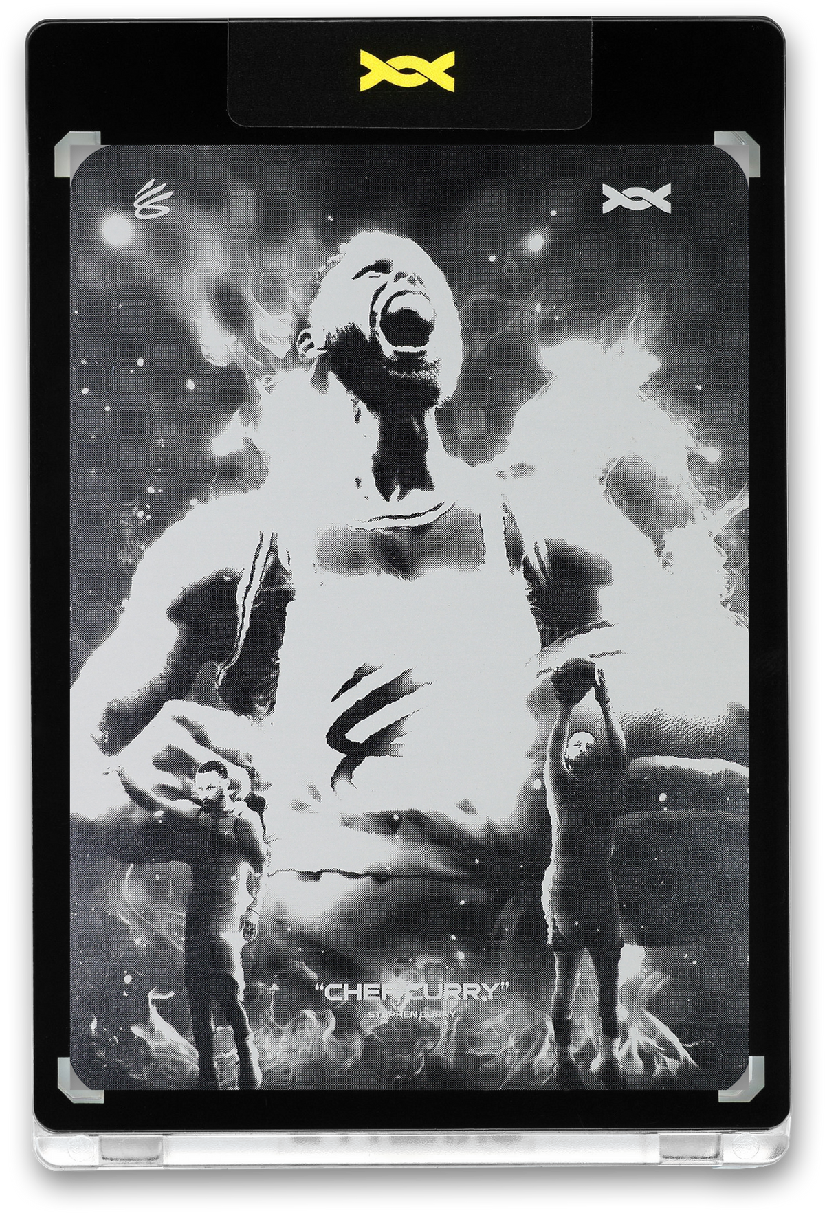 STEPHEN CURRY - ICDAT - CHEF CURRY - AKA - BLACK PRINTING PLATE - LE/1 - ORRETT’S