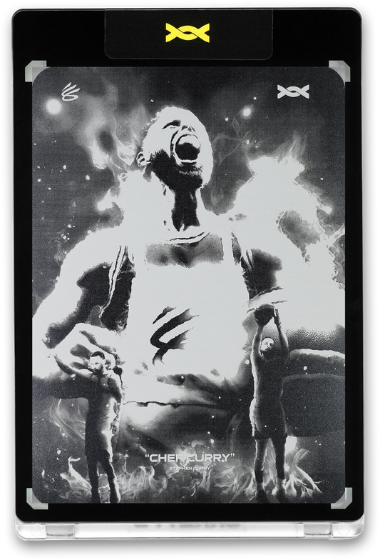 STEPHEN CURRY - ICDAT - CHEF CURRY - AKA - BLACK PRINTING PLATE - LE/1 - ORRETT’S