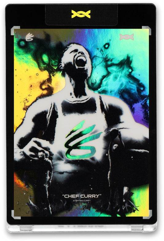STEPHEN CURRY - ICDAT - CHEF CURRY - AKA - PLATINUM HOLO - LE/1 - ORRETT’S