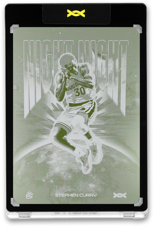 STEPHEN CURRY - ICDAT - NIGHT NIGHT - ZENITH - YELLOW PRINTING PLATE - LE/1 - ORRETT’S