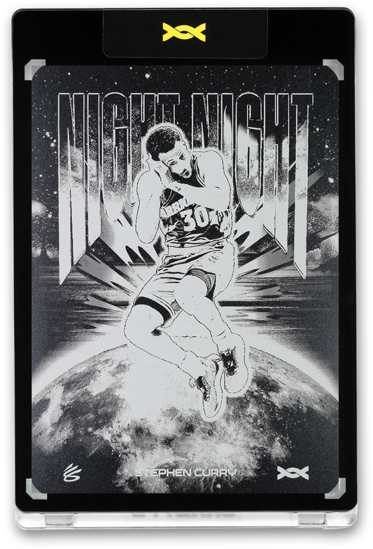 STEPHEN CURRY - ICDAT - NIGHT NIGHT - ZENITH - BLACK PRINTING PLATE - LE/1 - ORRETT’S