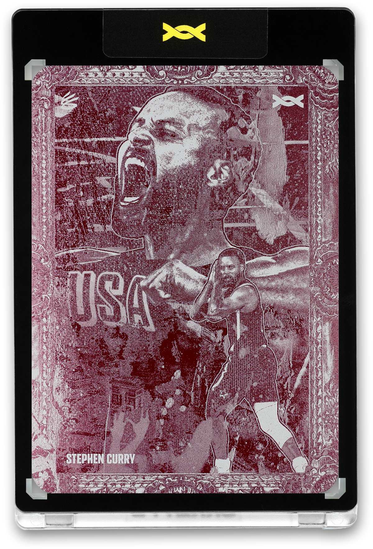 STEPHEN CURRY - ICDAT - GOLDEN DAGGER - CONQUER - MAGENTA PRINTING PLATE - LE/1 - ORRETT’S