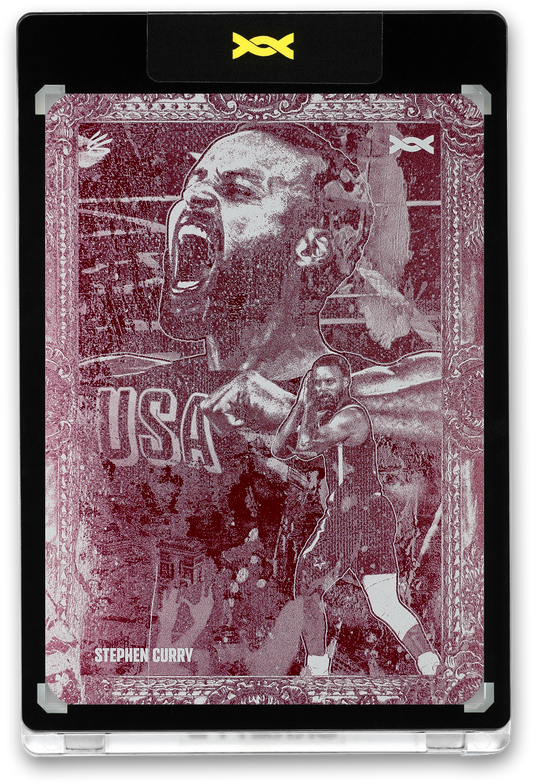 STEPHEN CURRY - ICDAT - GOLDEN DAGGER - CONQUER - MAGENTA PRINTING PLATE - LE/1 - ORRETT’S