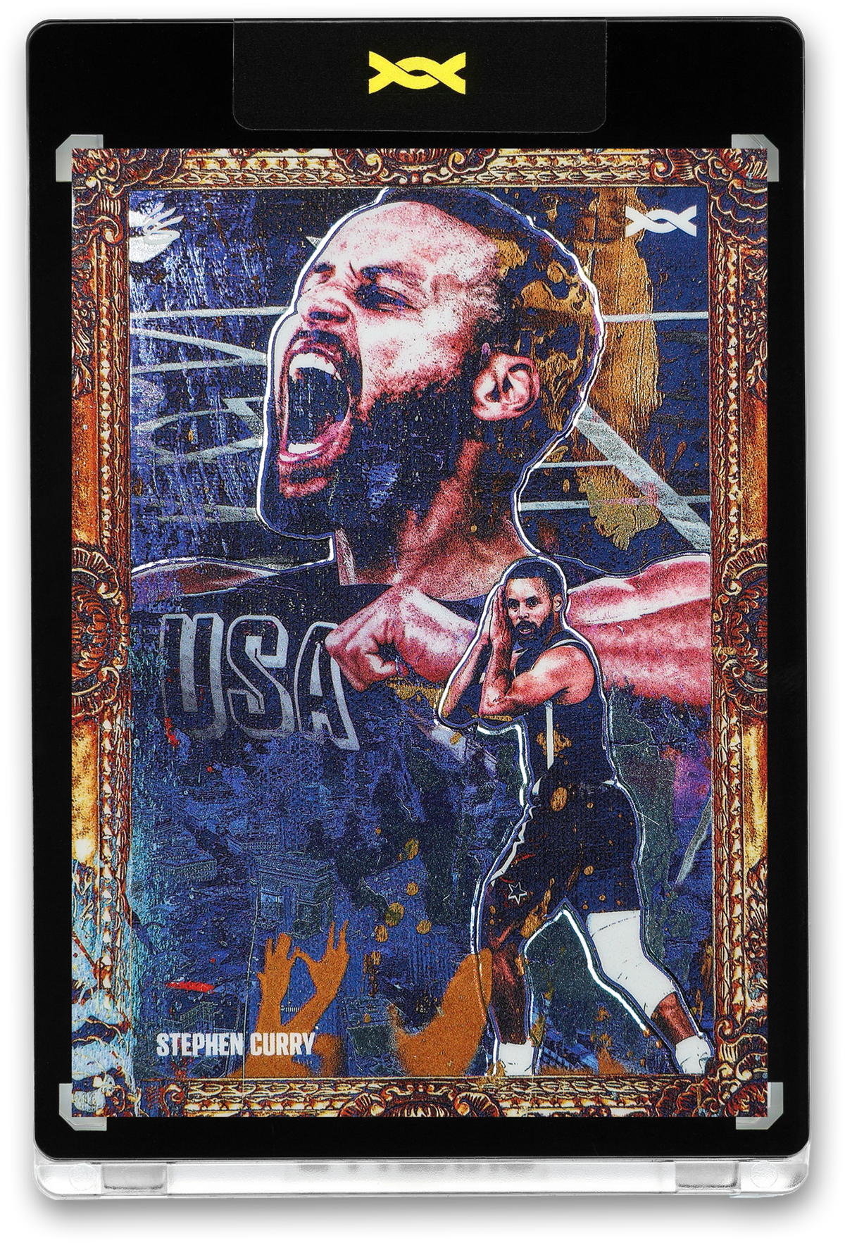 STEPHEN CURRY - GOLDEN DAGGER - CONQUER - AZURE CHROME - LE/30 - ORRETT’S