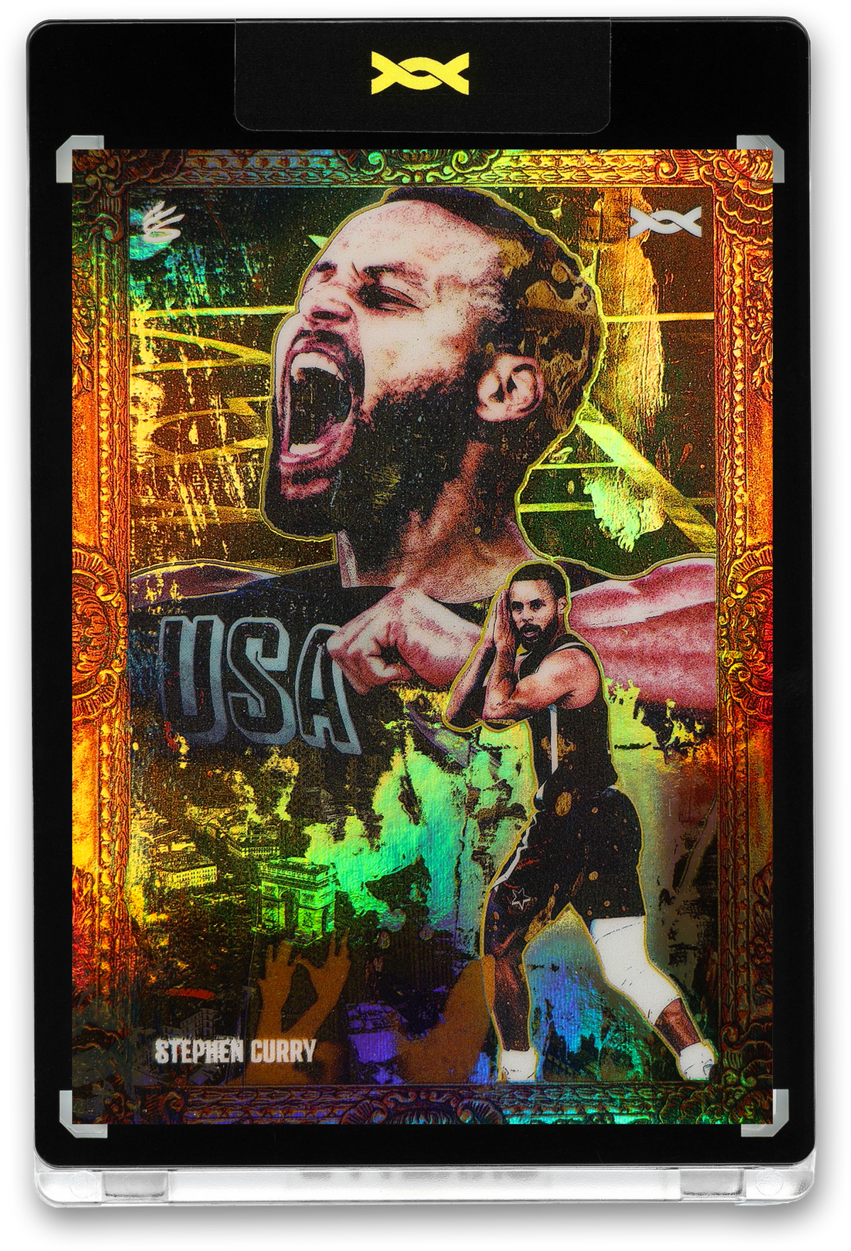 STEPHEN CURRY - ICDAT - GOLDEN DAGGER - CONQUER - 24K HOLO - LE/1 - ORRETT’S