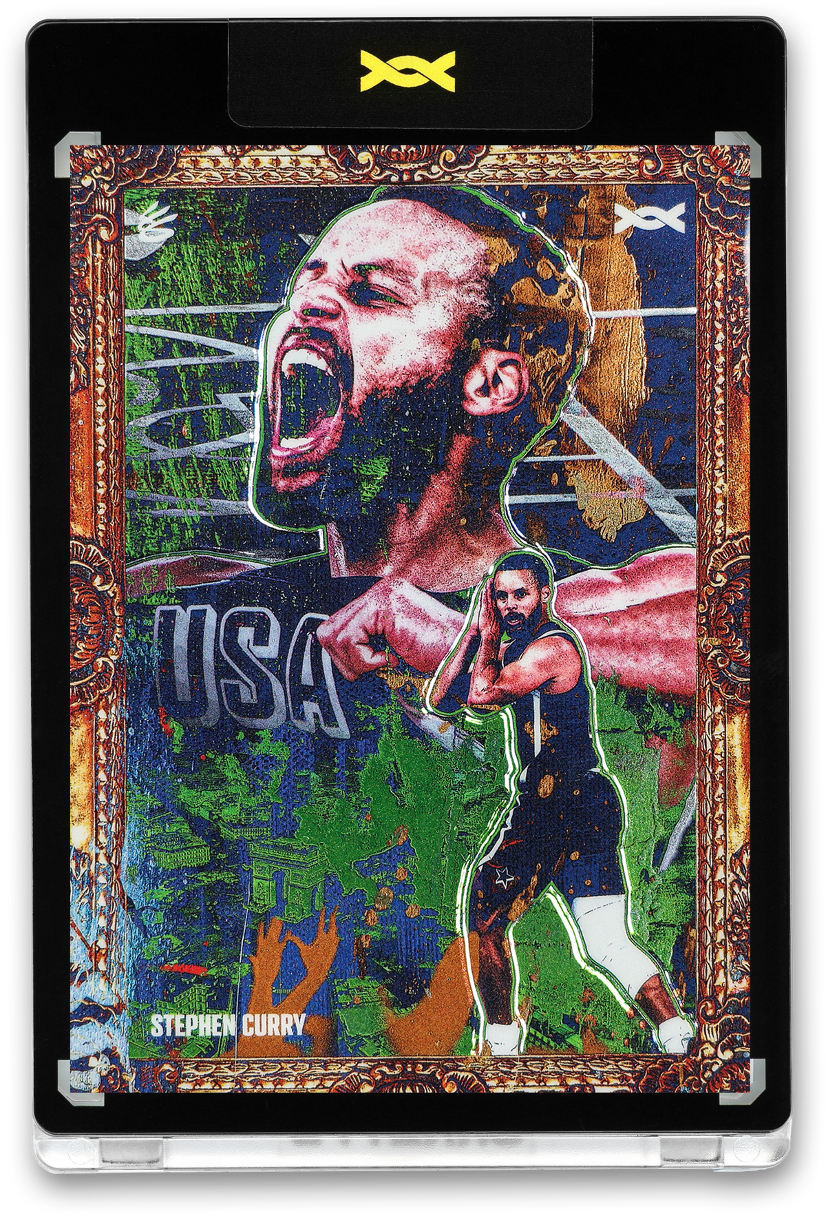 STEPHEN CURRY - GOLDEN DAGGER - CONQUER - VERDO GREEN - LE/30 - ORRETT’S