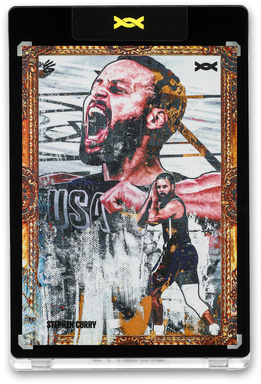 STEPHEN CURRY - GOLDEN DAGGER - CONQUER - HALO WHITE - LE/10 - ORRETT’S