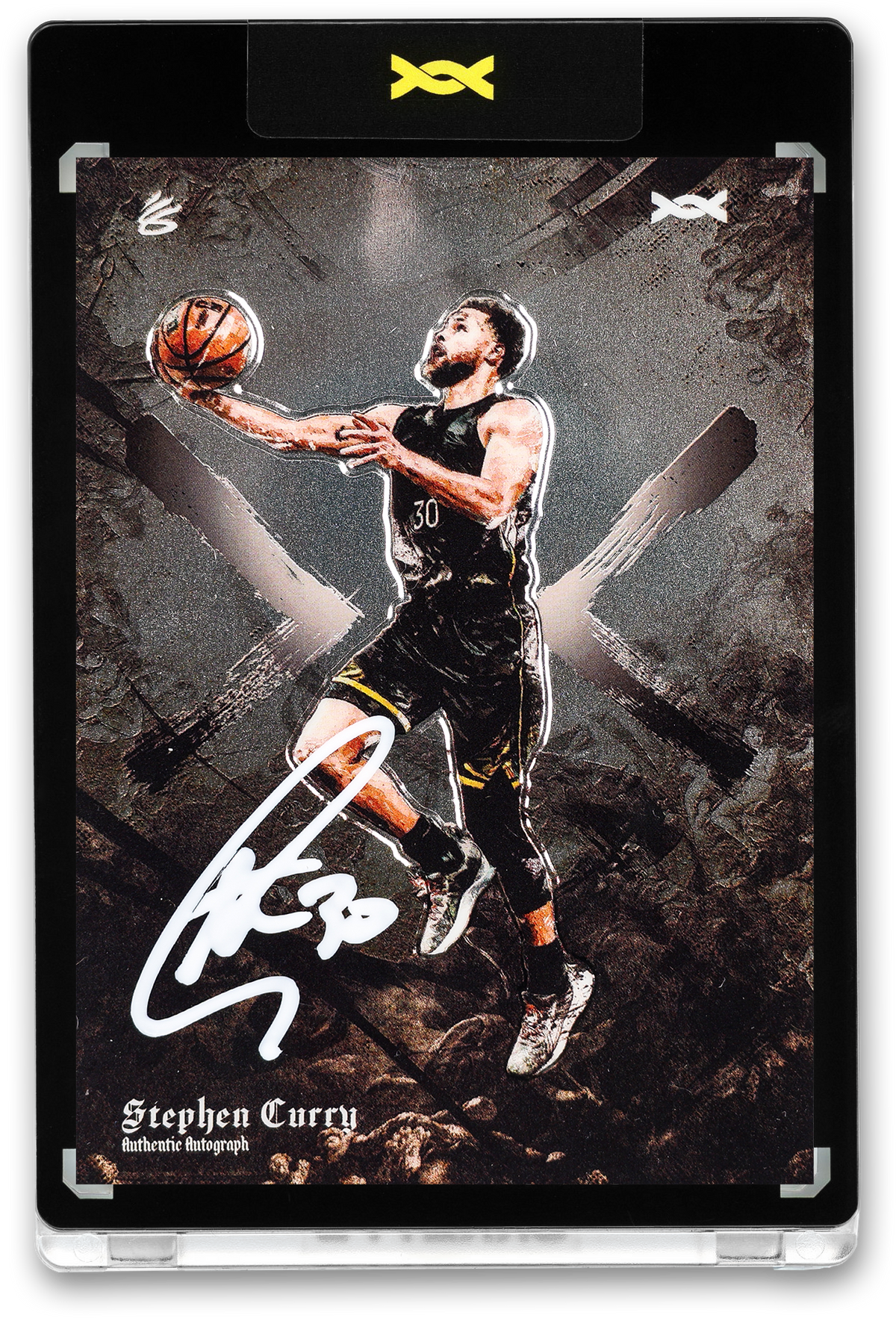 STEPHEN CURRY - ICDAT - I CAN DO ALL THINGS - MANTRA - CHROME - AUTOGRAPH - LE/30 - ORRETT'S
