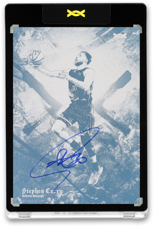 STEPHEN CURRY - ICDAT - I CAN DO ALL THINGS - MANTRA - CYAN PRINTING PLATE - AUTOGRAPH - LE/1 - ORRETT'S