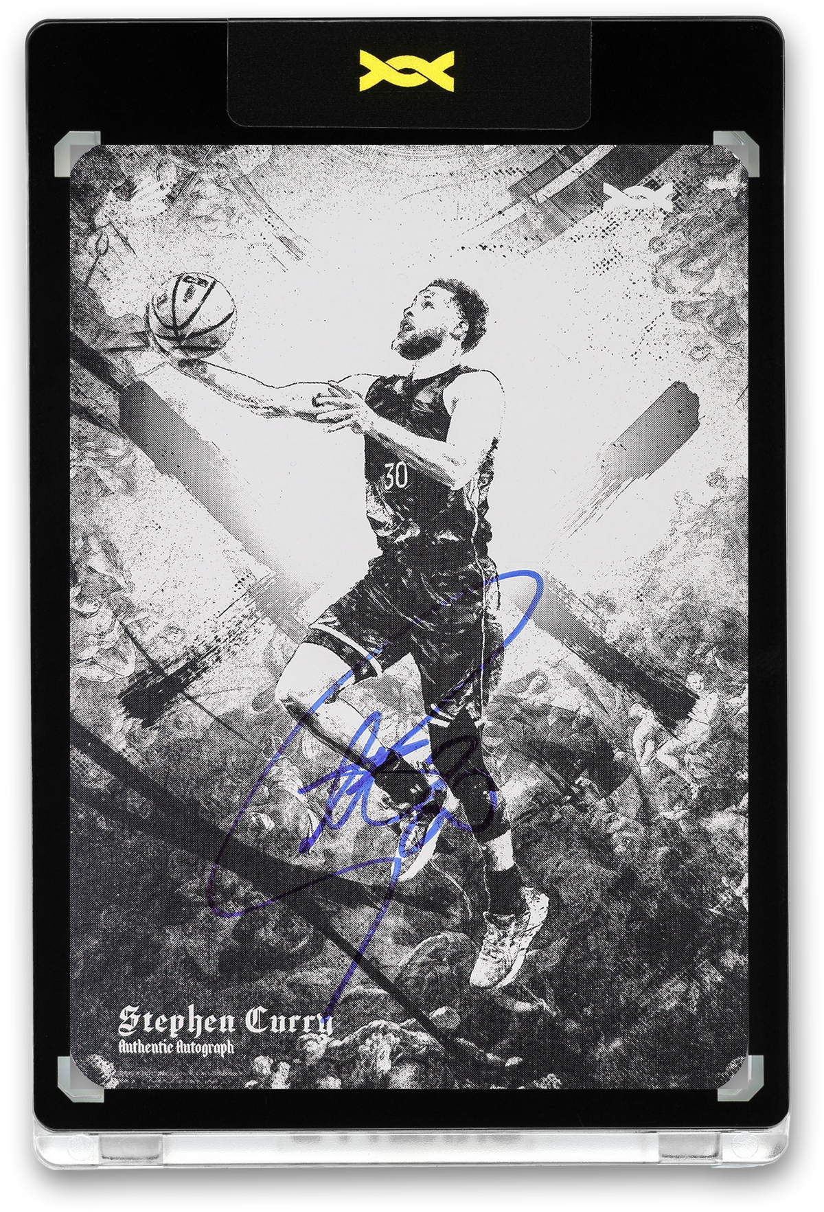 STEPHEN CURRY - ICDAT - I CAN DO ALL THINGS - MANTRA - BLACK PRINTING PLATE - AUTOGRAPH - LE/1 - ORRETT'S