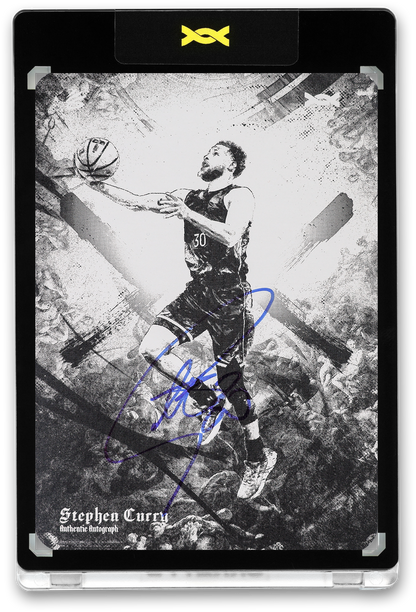 STEPHEN CURRY - ICDAT - I CAN DO ALL THINGS - MANTRA - BLACK PRINTING PLATE - AUTOGRAPH - LE/1 - ORRETT'S