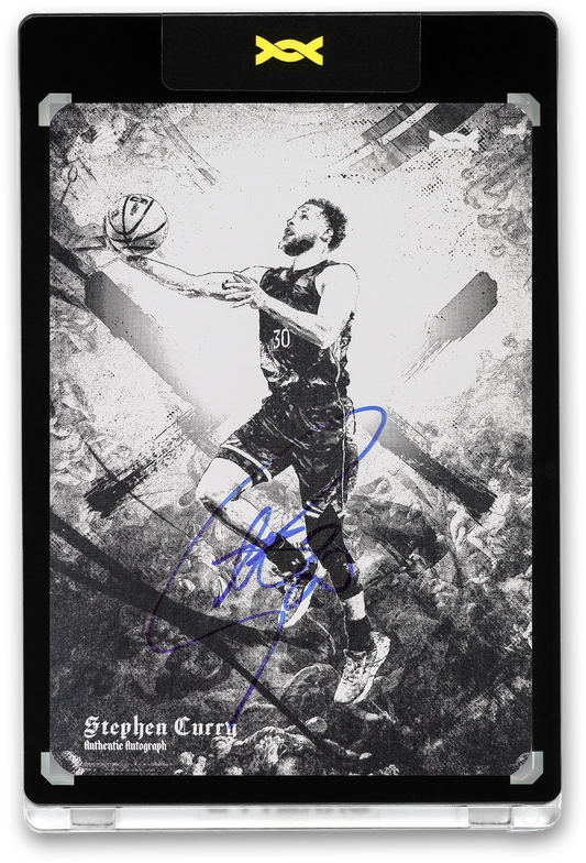 STEPHEN CURRY - ICDAT - I CAN DO ALL THINGS - MANTRA - BLACK PRINTING PLATE - AUTOGRAPH - LE/1 - ORRETT'S