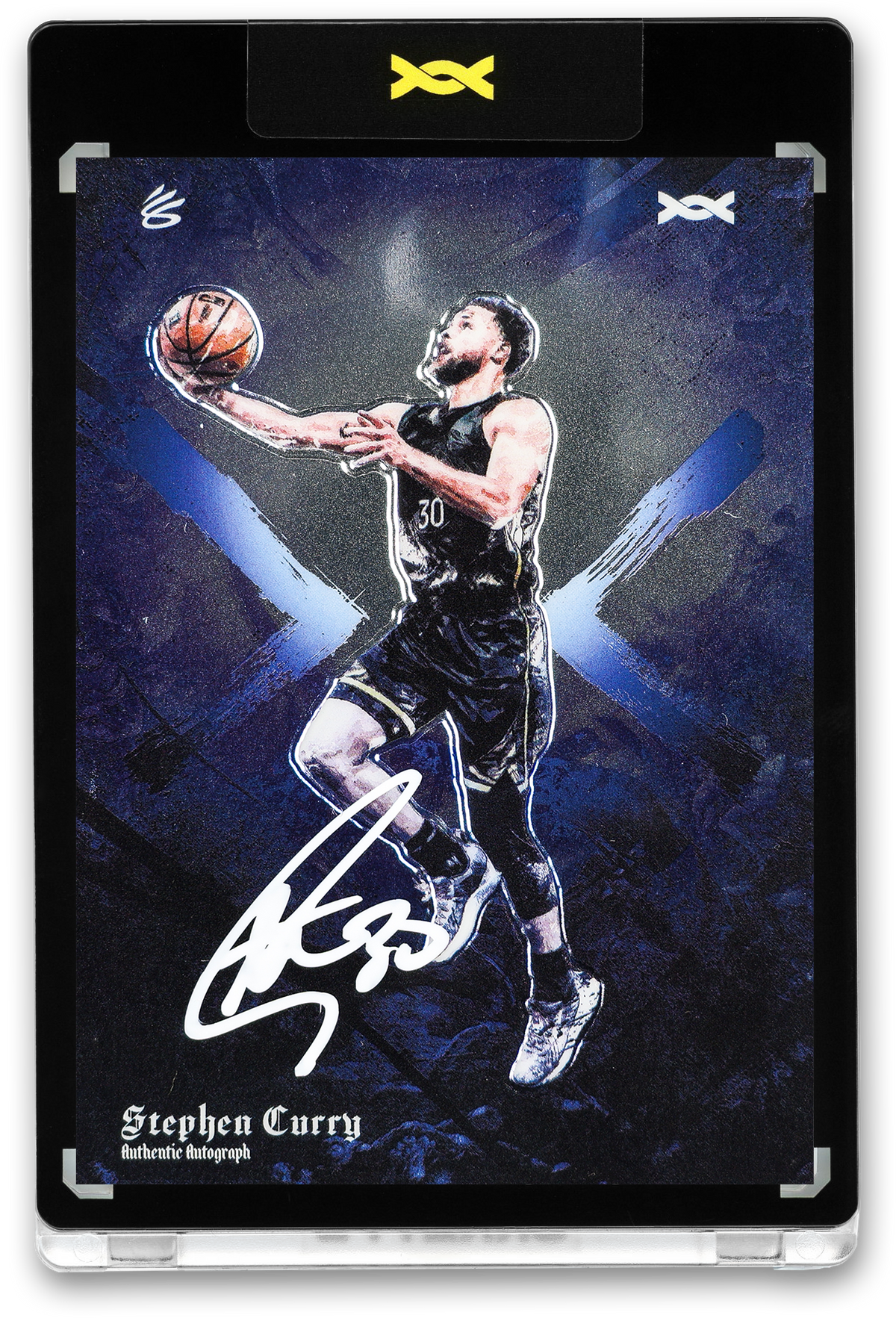 STEPHEN CURRY - ICDAT - I CAN DO ALL THINGS - MANTRA - AZURE CHROME - AUTOGRAPH - LE/30 - ORRETT'S