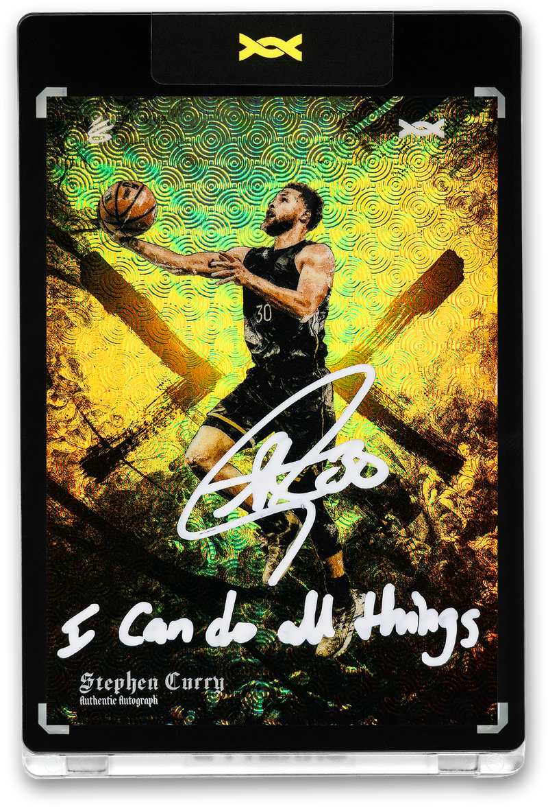 STEPHEN CURRY - ICDAT - I CAN DO ALL THINGS - MANTRA - SUPERFRACTOR - AUTOGRAPH - LE/1 - ORRETT'S