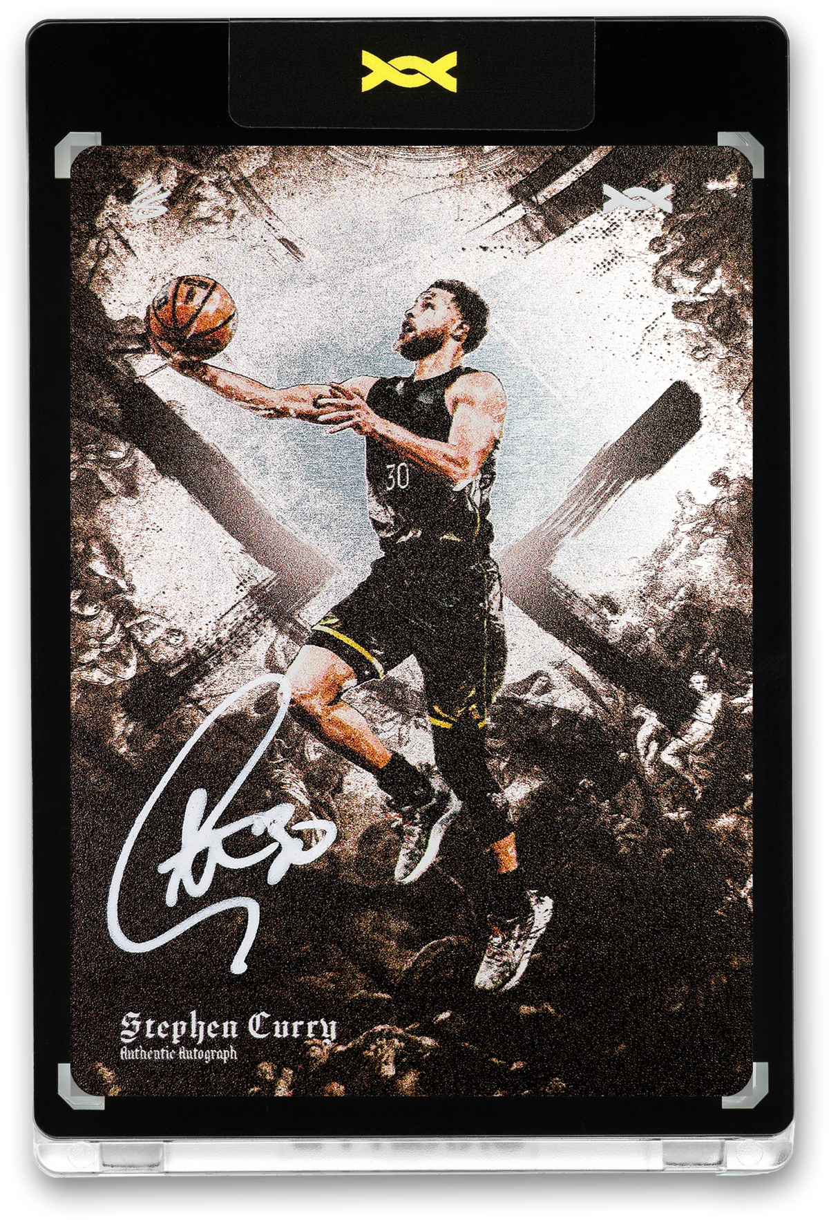 STEPHEN CURRY - ICDAT - I CAN DO ALL THINGS - MANTRA - STEEL - AUTOGRAPH - LE/5 - ORRETT'S