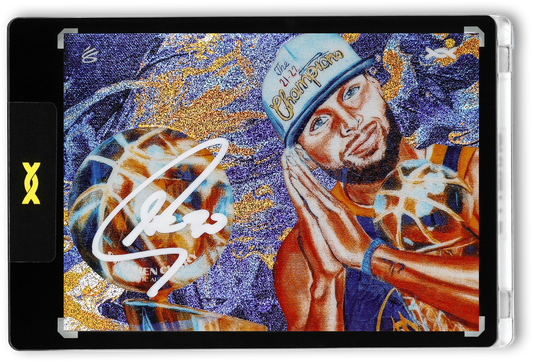 STEPHEN CURRY - ICDAT - GREATEST OF ALL TIME - LEGACY - TEXTURED - AUTOGRAPH - LE/5 - ORRETT’S