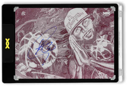 STEPHEN CURRY  - ICDAT - GREATEST OF ALL TIME - LEGACY - MAGENTA PRINTING PLATE - AUTOGRAPH - LE/1 - ORRETT’S