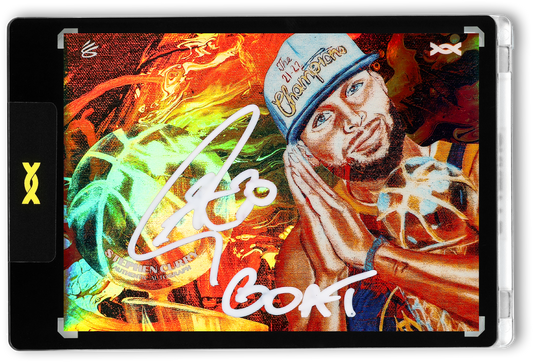 STEPHEN CURRY - ICDAT - GREATEST OF ALL TIME - LEGACY - BRONZE HOLO - AUTOGRAPH - LE/1 - ORRETT’S