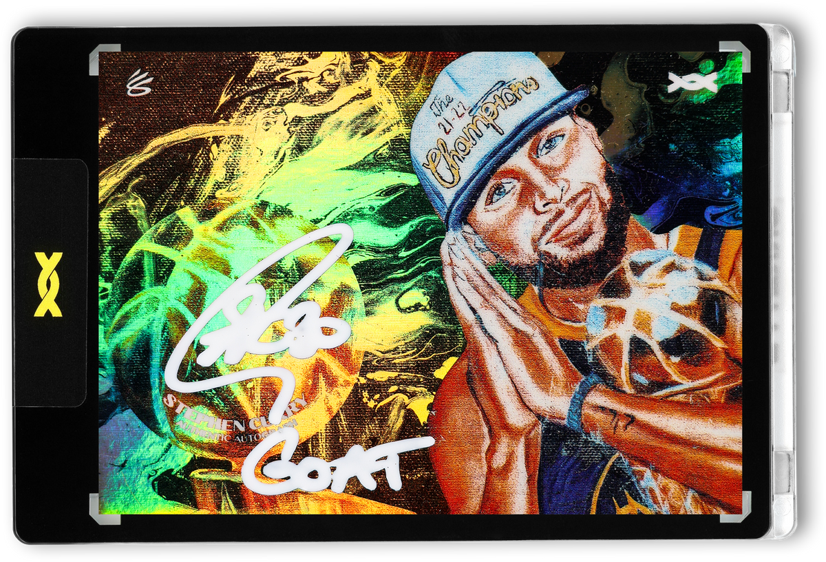 STEPHEN CURRY  - ICDAT - GREATEST OF ALL TIME - LEGACY - PLATINUM HOLO - AUTOGRAPH - LE/1 - ORRETT’S