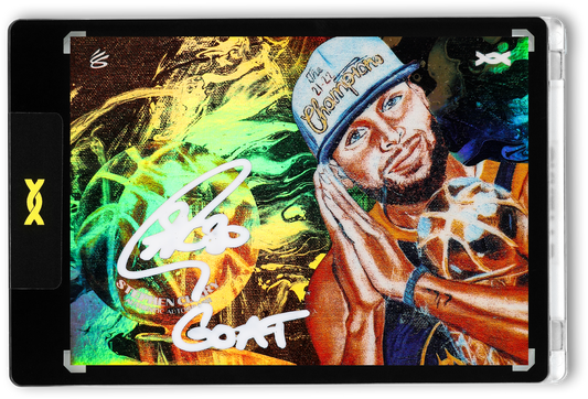 STEPHEN CURRY  - ICDAT - GREATEST OF ALL TIME - LEGACY - PLATINUM HOLO - AUTOGRAPH - LE/1 - ORRETT’S