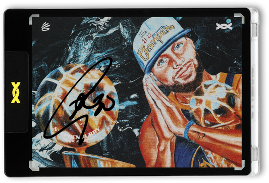 STEPHEN CURRY - GREATEST OF ALL TIME - LEGACY - SHADOW BLACK - AUTOGRAPH - LE/10 - ORRETT’S