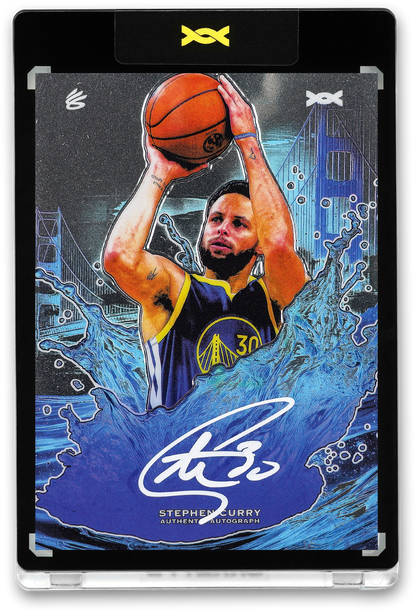 STEPHEN CURRY - ICDAT - SPLASH - DNA - CHROME - AUTOGRAPH - LE/30 - ORRETT’S