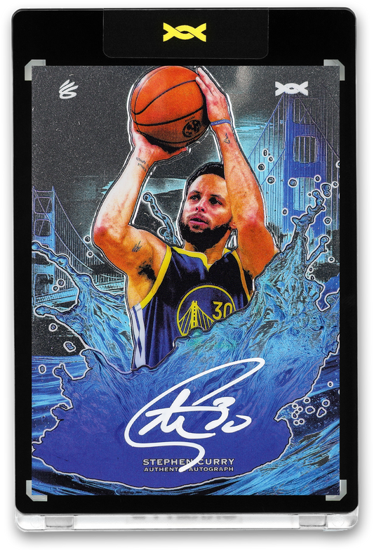 STEPHEN CURRY - ICDAT - SPLASH - DNA - CHROME - AUTOGRAPH - LE/30 - ORRETT’S