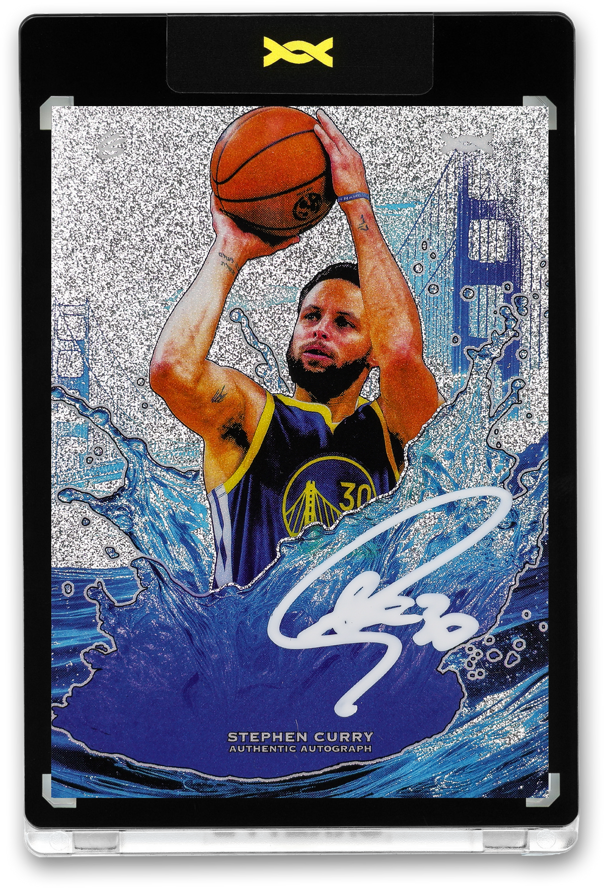 STEPHEN CURRY - ICDAT - SPLASH - DNA - TEXTURED - AUTOGRAPH - LE/5 - ORRETT’S