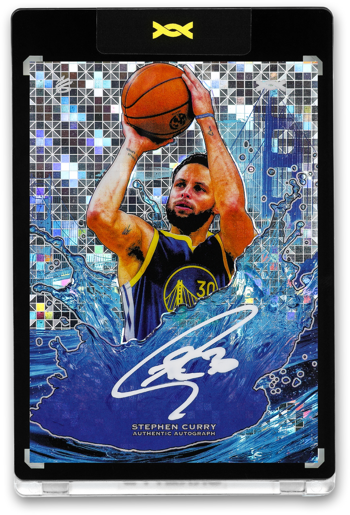 STEPHEN CURRY - ICDAT - SPLASH - DNA - GEO - AUTOGRAPH - LE/3 - ORRETT’S