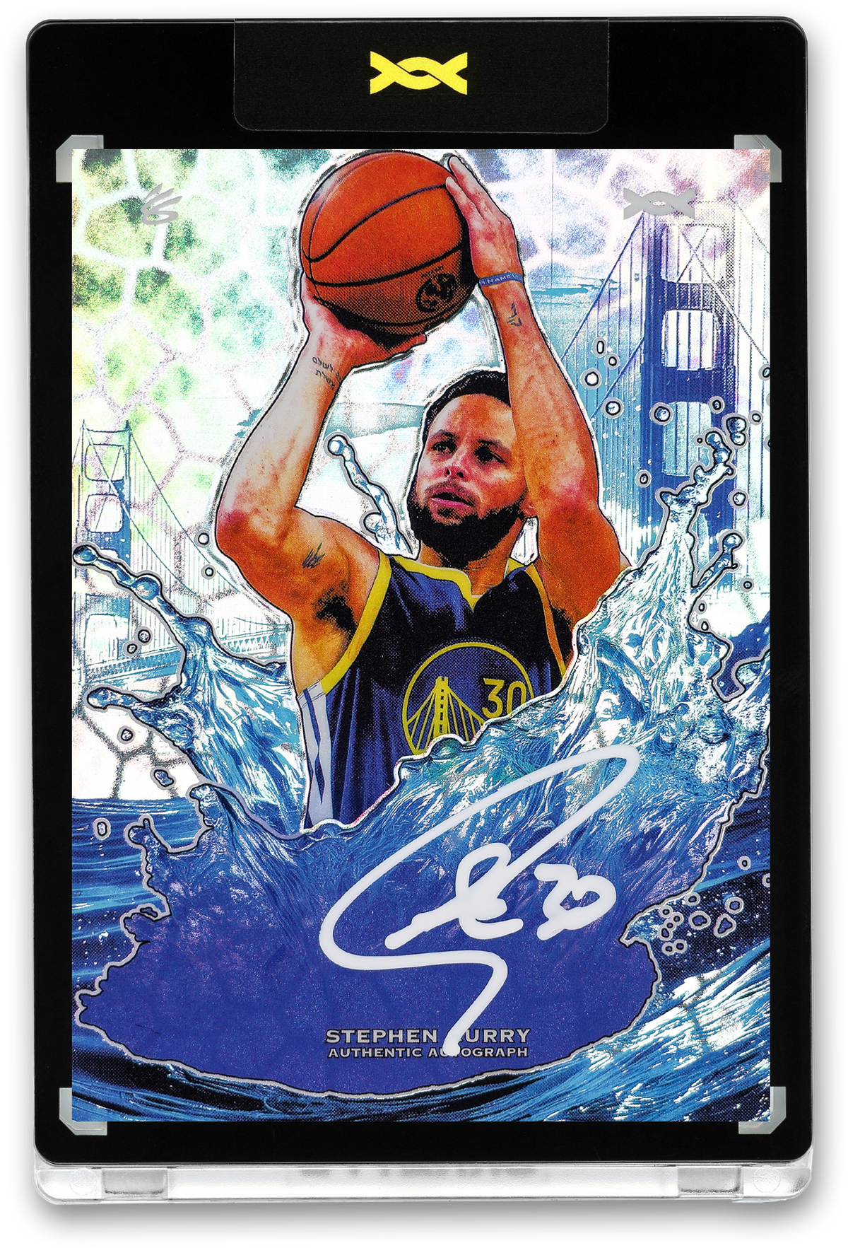 STEPHEN CURRY - ICDAT - SPLASH - DNA - SKIN - AUTOGRAPH - LE/10 - ORRETT’S