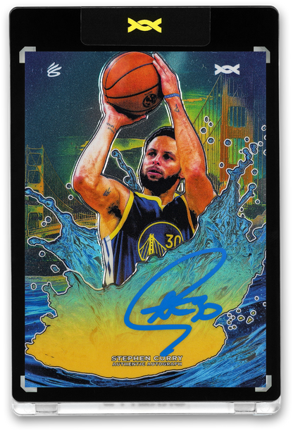 STEPHEN CURRY - SPLASH - DNA - PHOTON YELLOW - AUTOGRAPH - LE/30 - ORRETT’S