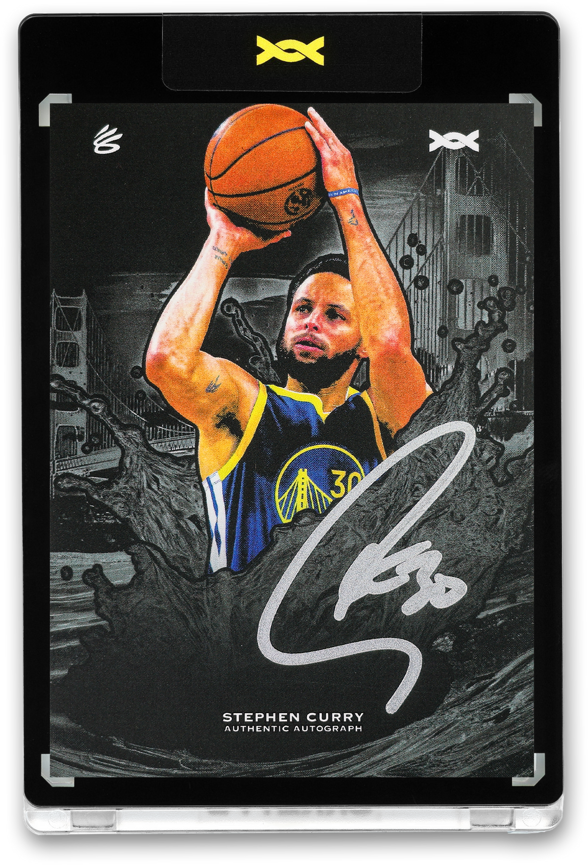 STEPHEN CURRY - SPLASH - DNA - SHADOW BLACK - AUTOGRAPH - LE/10 - ORRETT’S