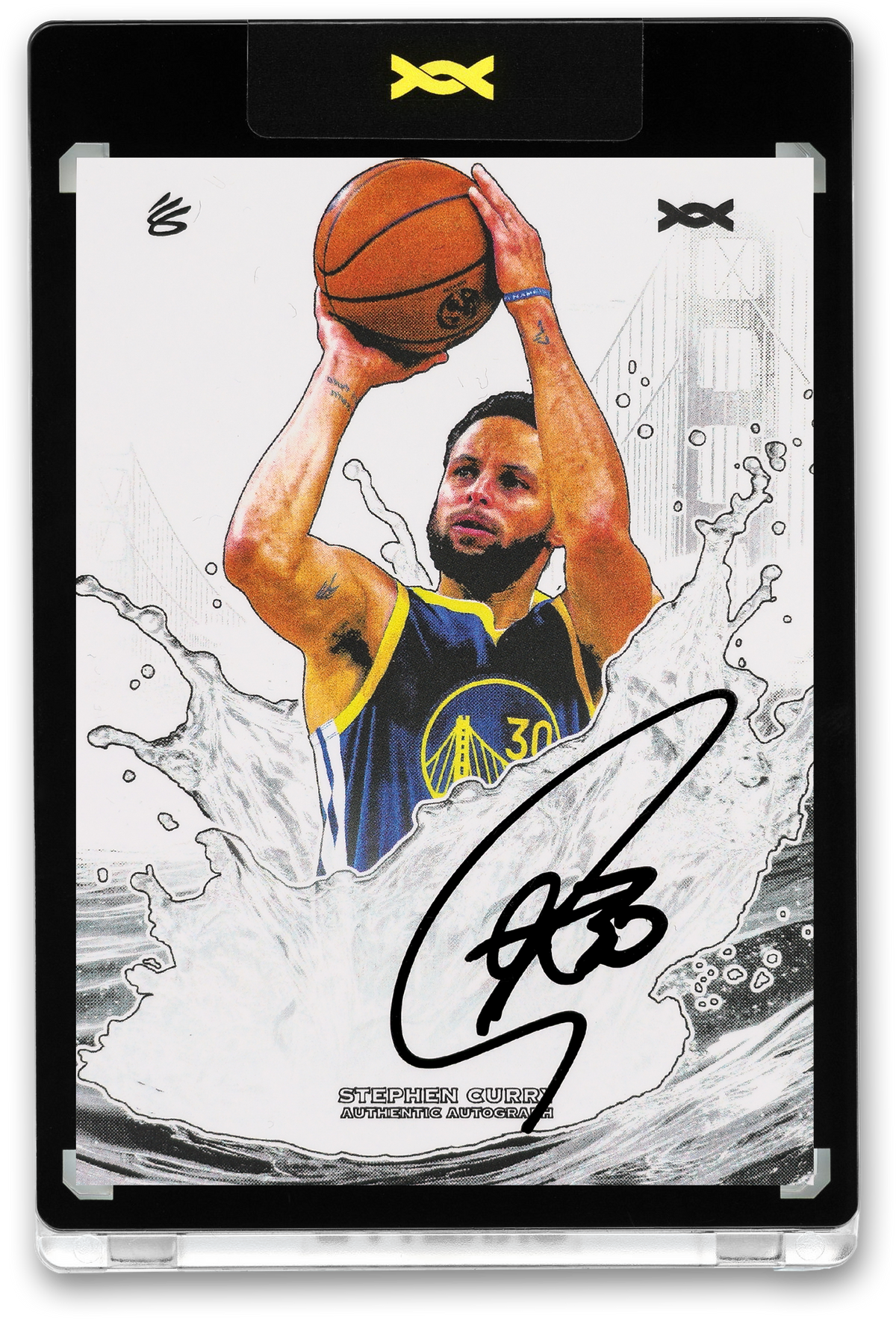 STEPHEN CURRY - SPLASH - DNA - HALO WHITE - AUTOGRAPH - LE/10 - ORRETT’S