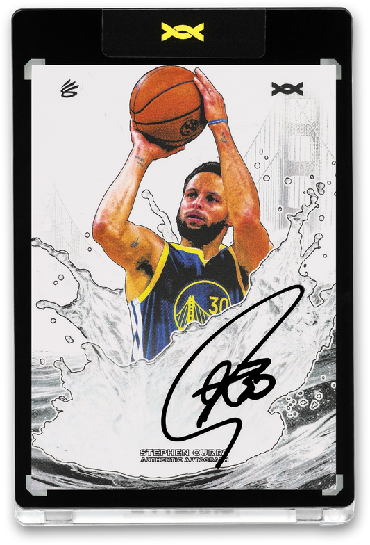 STEPHEN CURRY - SPLASH - DNA - HALO WHITE - AUTOGRAPH - LE/10 - ORRETT’S