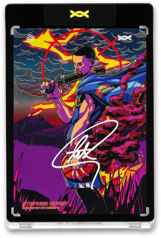 STEPHEN CURRY - ICDAT - BABY FACED ASSASSIN - ROOTS - CHROME - AUTOGRAPH - LE/30 - ORRETT’S