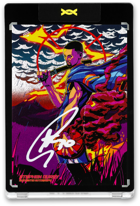 STEPHEN CURRY - ICDAT - BABY FACED ASSASSIN - ROOTS - TEXTURED - AUTOGRAPH - LE/5 - ORRETT’S