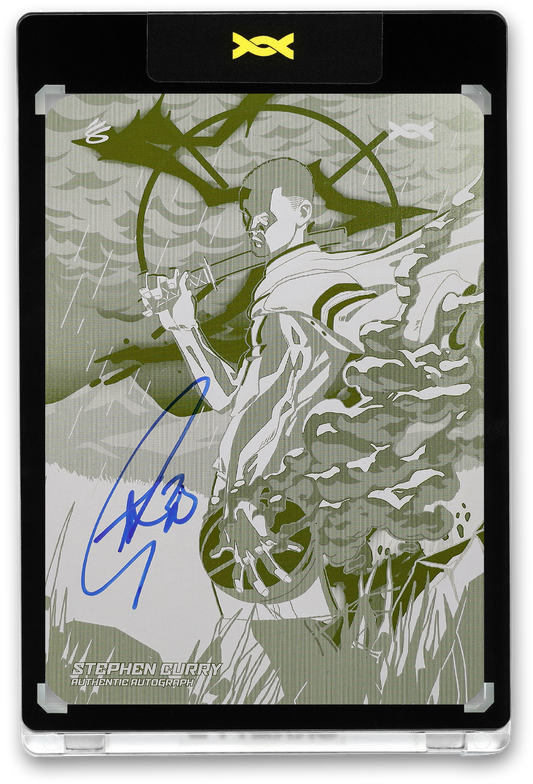 STEPHEN CURRY - ICDAT - BABY FACED ASSASSIN - ROOTS - YELLOW PRINTING PLATE - AUTOGRAPH - LE/1 - ORRETT’S