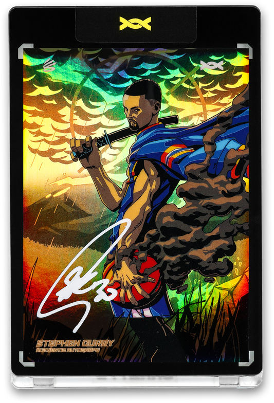 STEPHEN CURRY - ICDAT - BABY FACED ASSASSIN - ROOTS - BRONZE HOLO - AUTOGRAPH - LE/1 - ORRETT’S