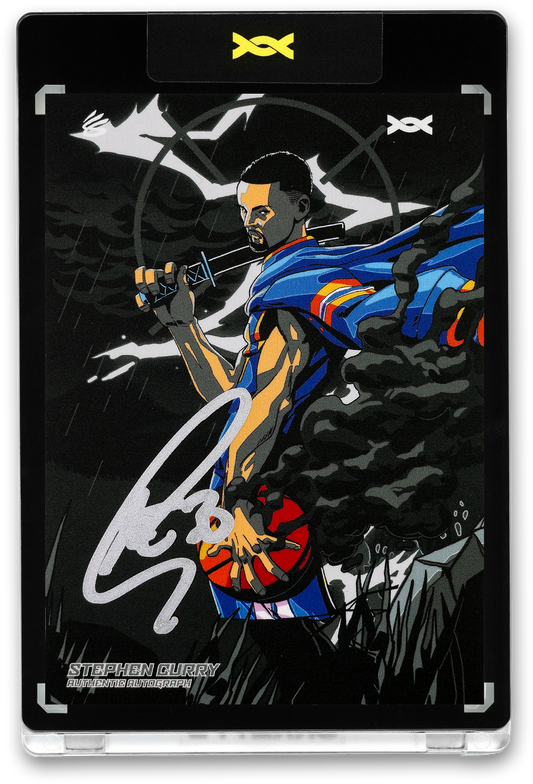 STEPHEN CURRY - BABY FACED ASSASSIN - ROOTS - SHADOW BLACK - AUTOGRAPH - LE/10 - ORRETT’S