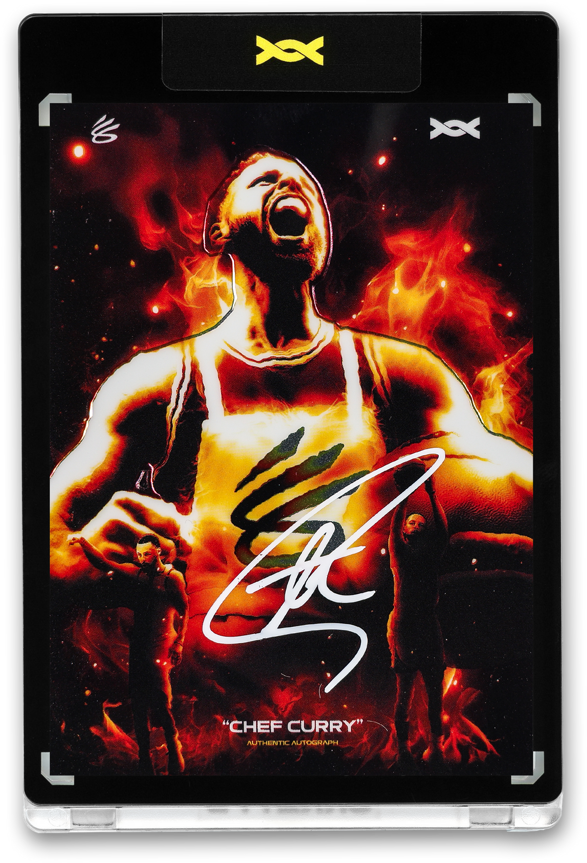 STEPHEN CURRY - ICDAT - CHEF CURRY - AKA - CHROME - AUTOGRAPH - LE/30