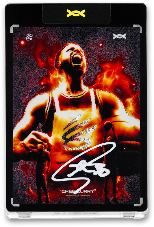 STEPHEN CURRY - ICDAT - CHEF CURRY - AKA - TEXTURED - AUTOGRAPH - LE/5 - ORRETT’S