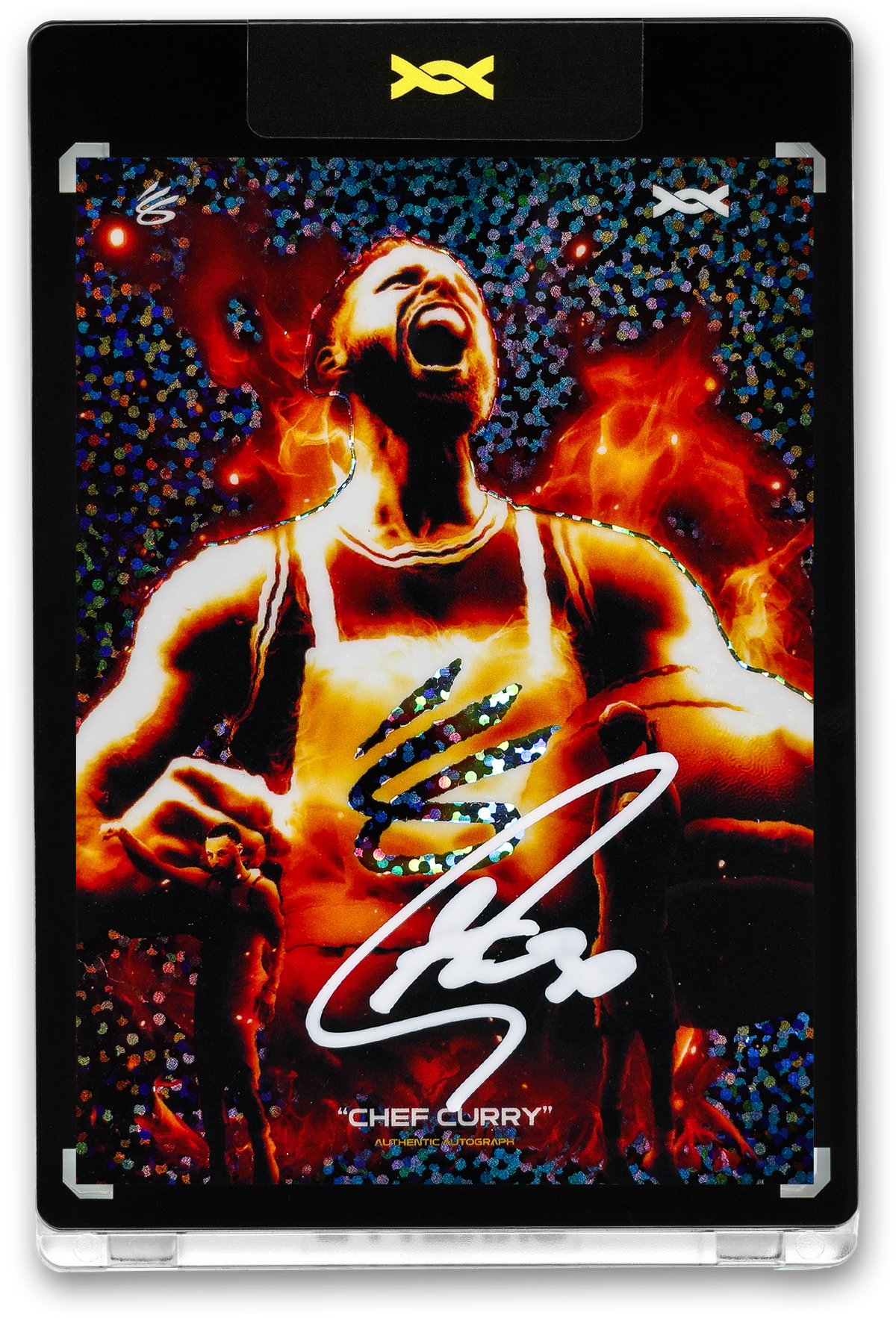 STEPHEN CURRY - ICDAT - CHEF CURRY - AKA - ATOMIC - AUTOGRAPH - LE/3 - ORRETT’S